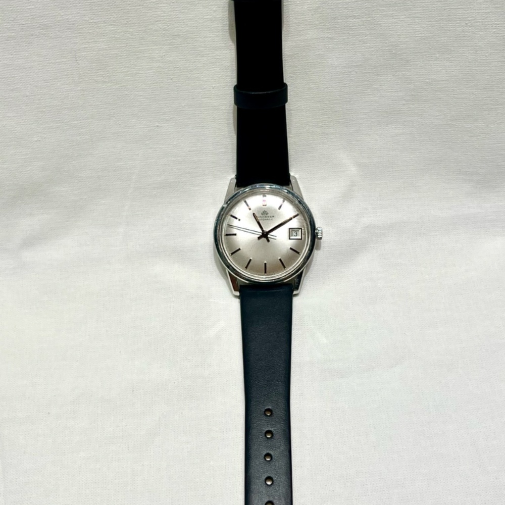 Bucherer Steel Automatic Watch